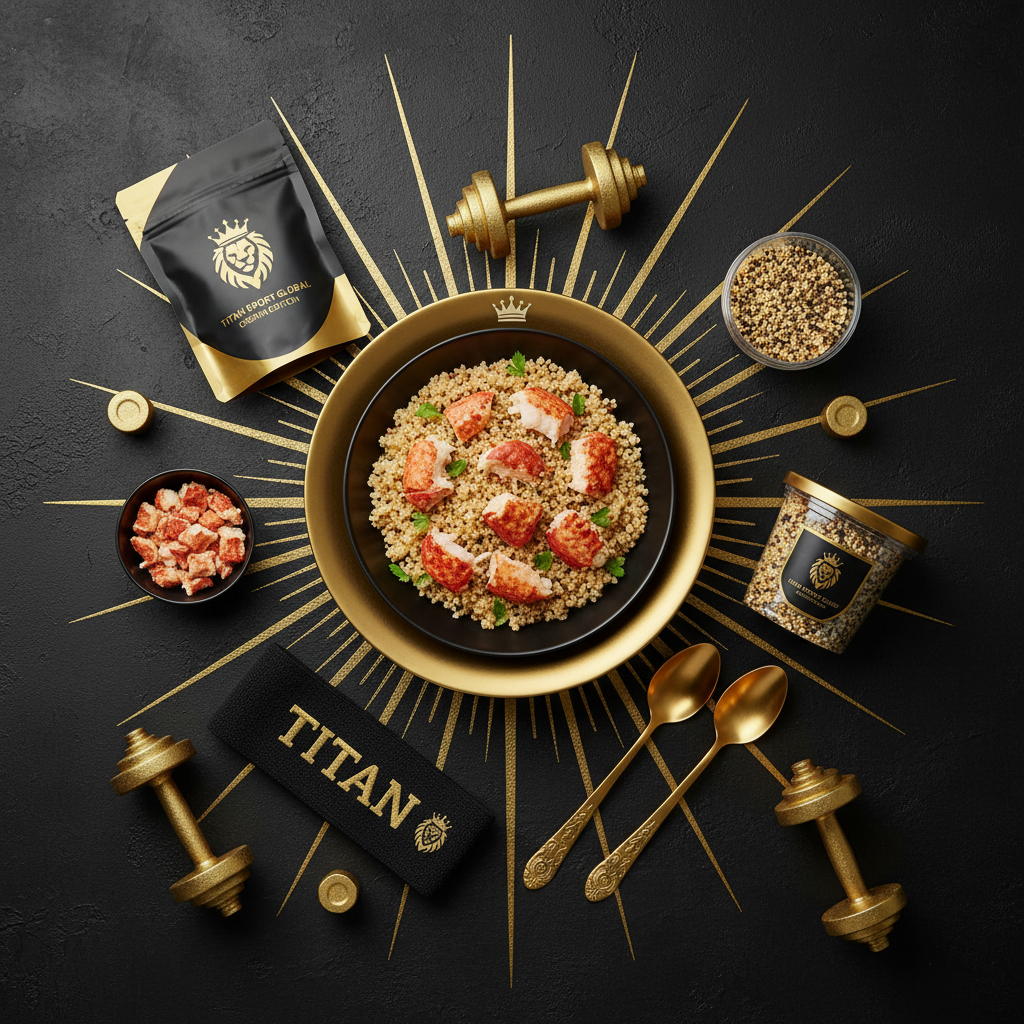 TITAN High-Protein Lobster & Quinoa Crown Edition Snack Cup