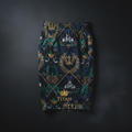 TITAN Men's Polo Shorts - Crown Edition tattoo-style artwork