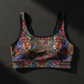 TITAN Crown Edition Women's Tattoo Art Compression Crop Top