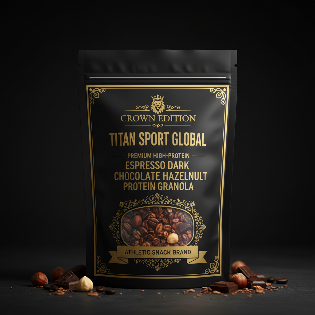 Espresso Dark Chocolate Hazelnut Protein Granola — TITAN SPORT GLOBAL
