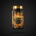 TITAN Vitamin D3+K2 Complex - Vegan Lichen D3 Testosterone Booster