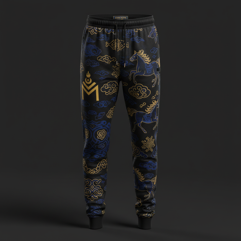 TITAN Mongolian Empire Joggers — Khan Edition