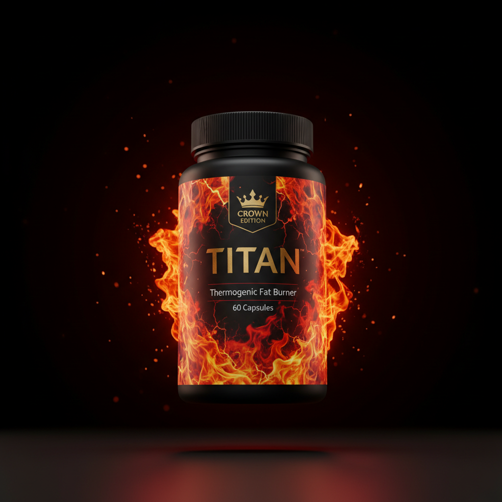 TITAN Fat Burner - Thermogenic Weight Loss Capsules 60ct