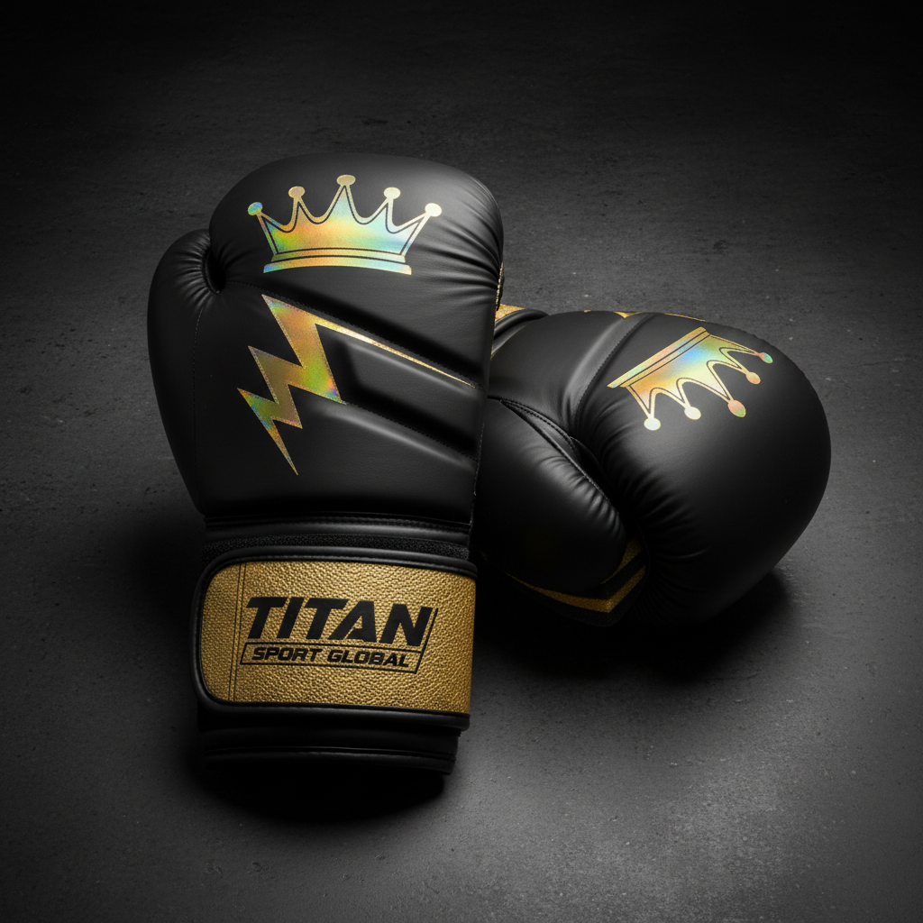 TITAN Pro Boxing Gloves Crown Edition