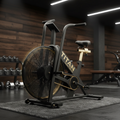 TITAN Crown Edition Assault Air Bike matte black gold
