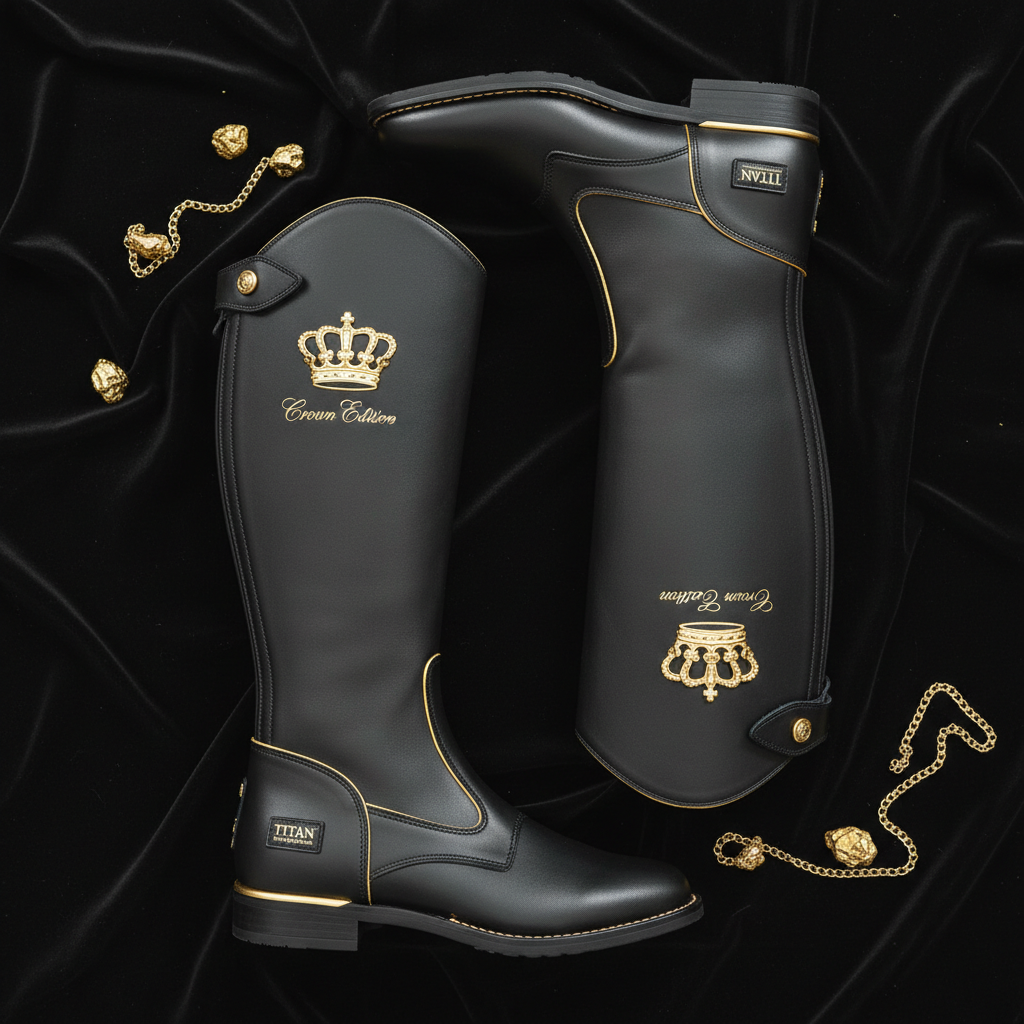 TITAN Crown Edition Equestrian Tall Riding Boots