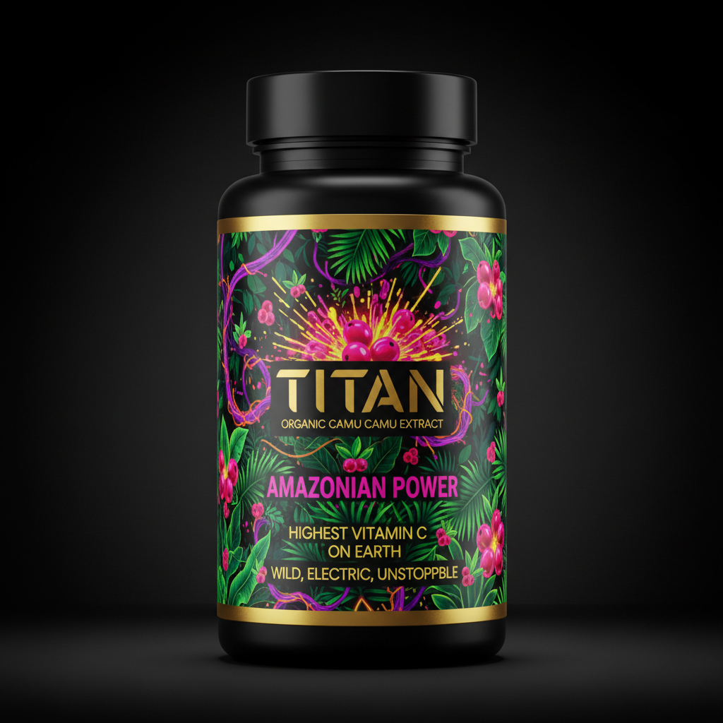 TITAN Organic Camu Camu Extract - Vitamin C Superfruit Champion