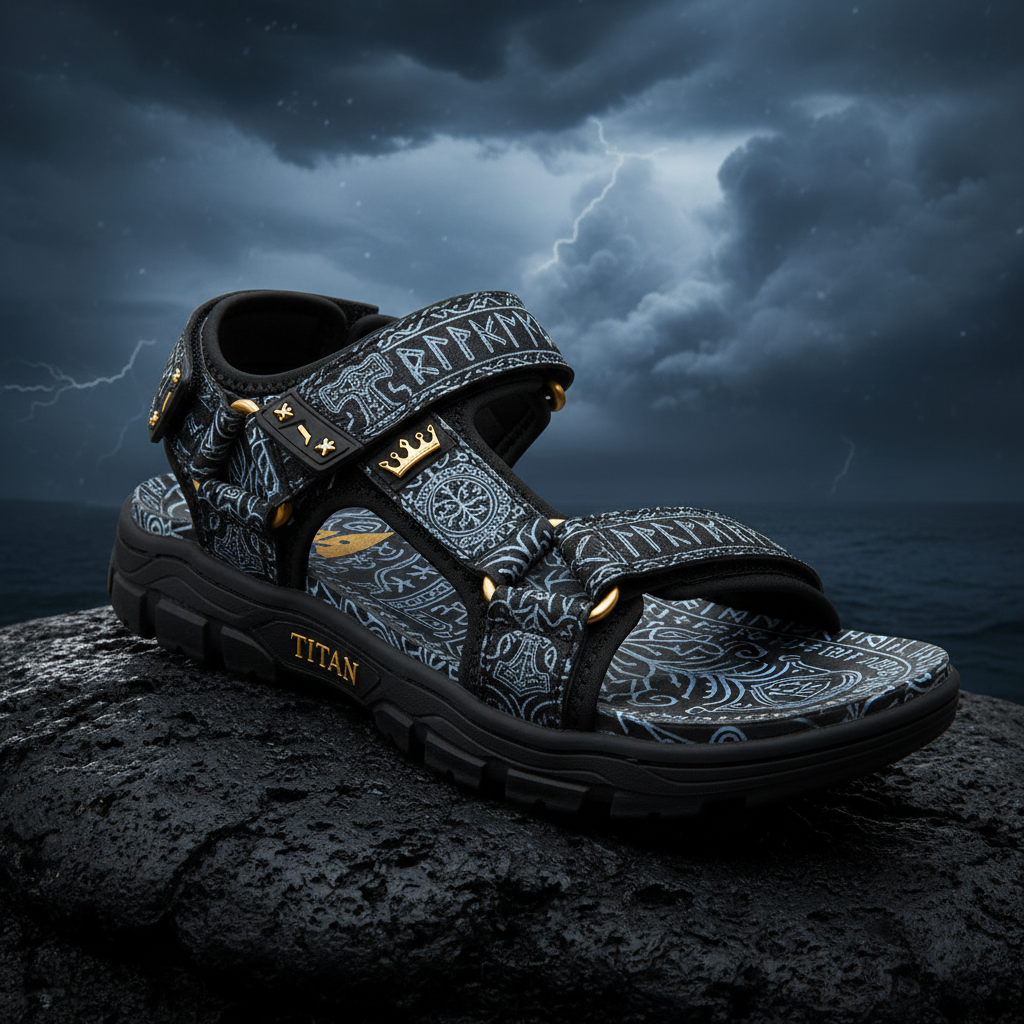 TITAN Viking Rune Sport Sandal Crown Edition