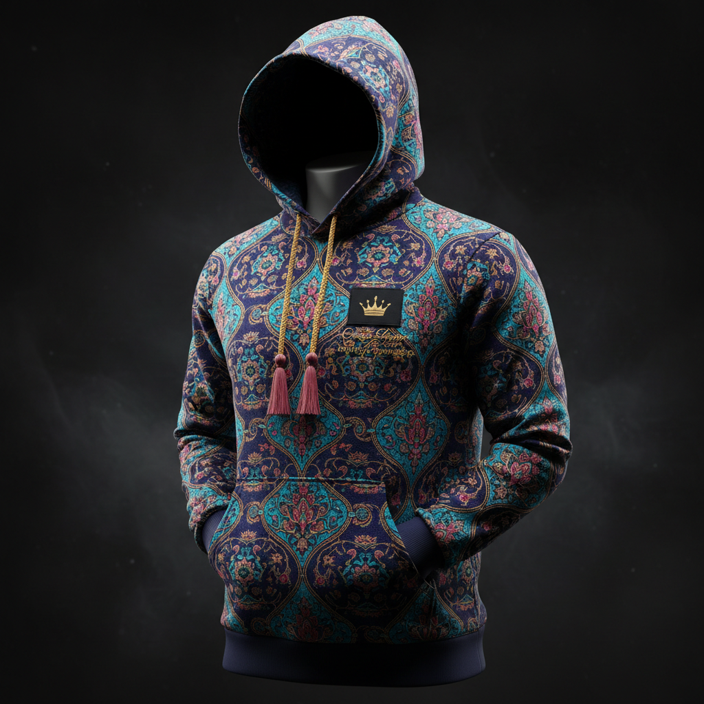 TITAN Persian Safavid Pullover Hoodie — Shah Edition