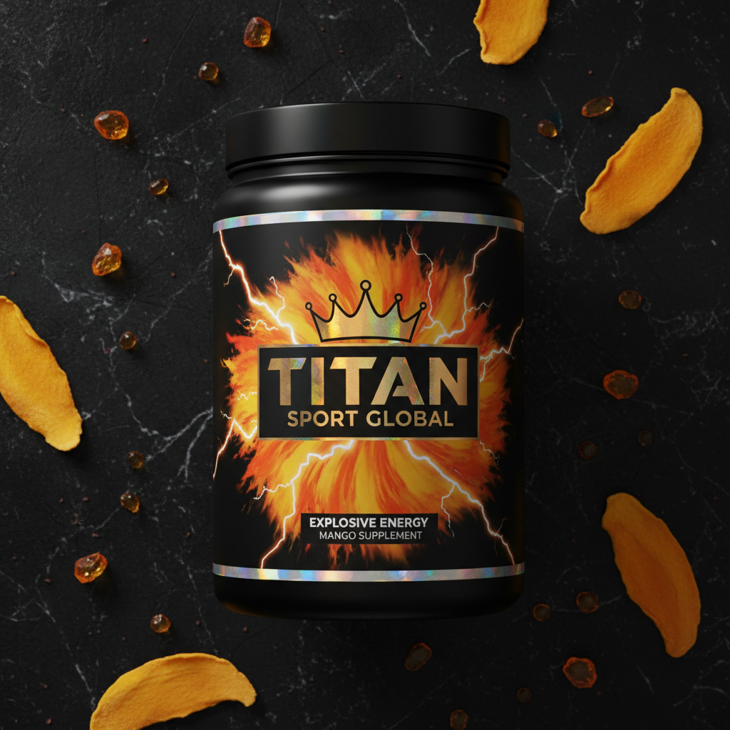 TITAN Mango Explosive Energy Drink Powder Crown Edition