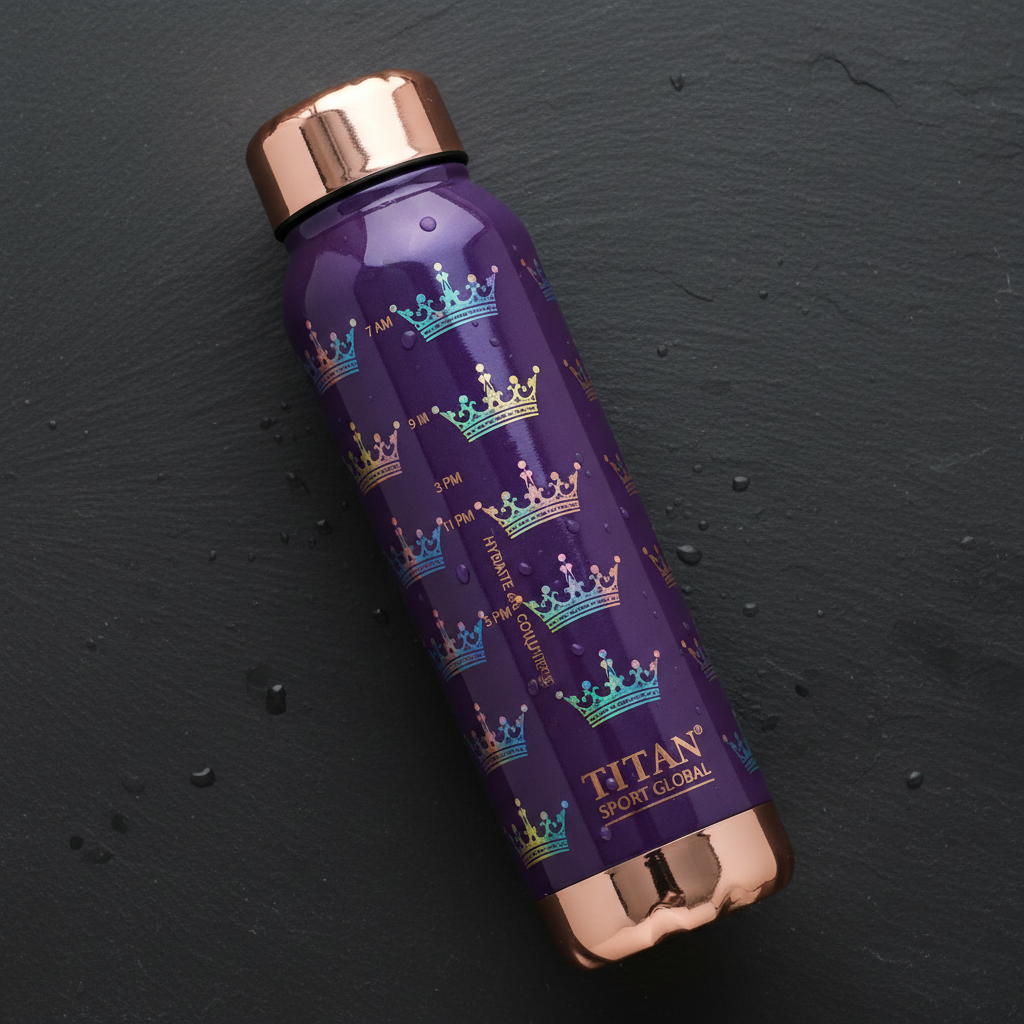 TITAN Women's Hydration Bottle Rose Crown Edition