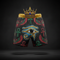 TITAN Plus Men's Eye of Horus Shorts — Spiritual Crown Edition sizes 1X–5X