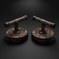 TITAN Rotating Push-Up Handles — 360° Rotation Crown Edition