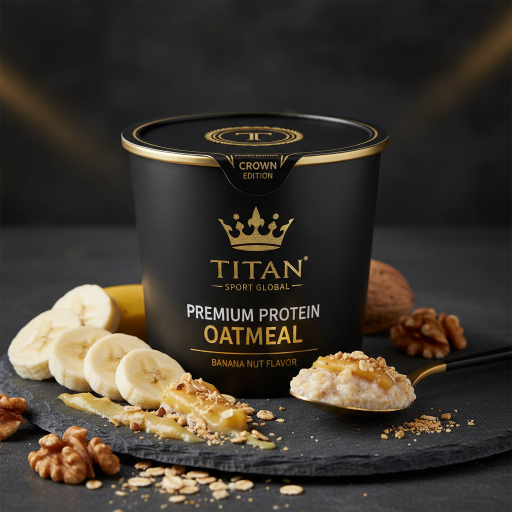 Crown High-Protein Banana Nut Oatmeal Cup