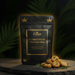 Crown Sri Lankan Curry Leaf Pea Protein Bites