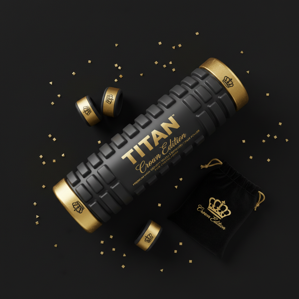 TITAN Crown Edition Cheerleading Recovery Foam Roller