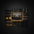 TITAN All-In-One Home Gym Recovery & Regeneration Station Crown Edition