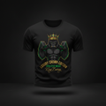 TITAN Men's Gorilla King Muscle Tee Crown Edition — bold tattoo-style gorilla king artwork