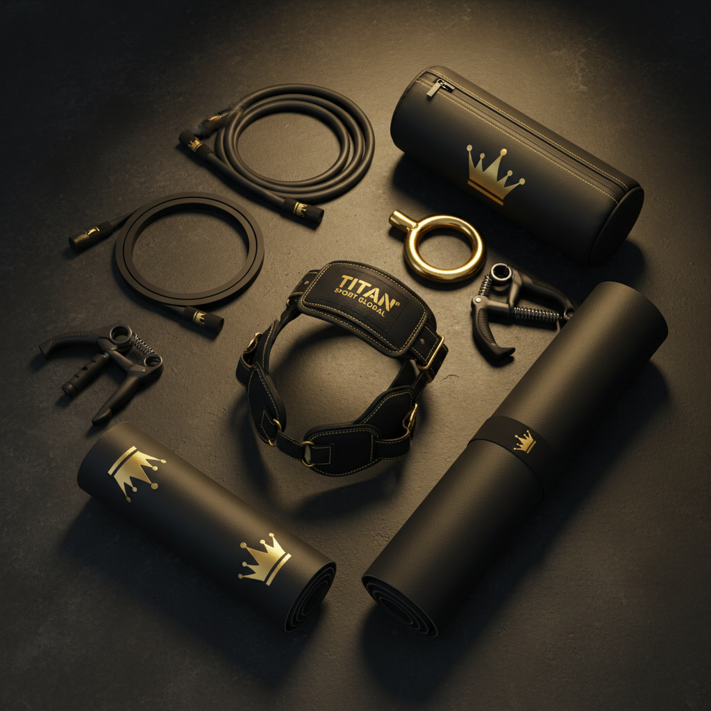 TITAN All-In-One Wrestler's Strength & Conditioning Kit Crown Edition