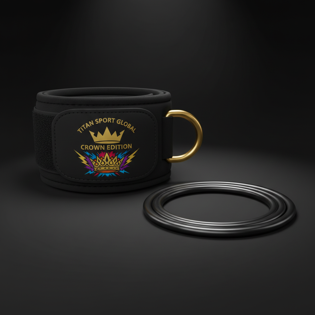 TITAN Crown Edition Padded Ankle Strap Cable Attachment