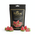 Crown High-Protein Watermelon Gummies — Crown Edition matte black pouch