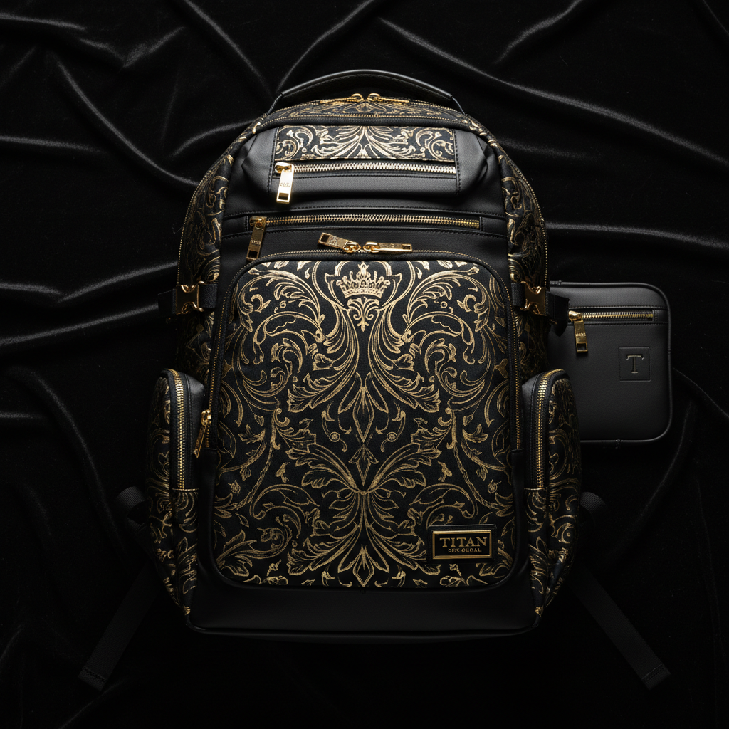 TITAN Carry-On Backpack AirTag Crown Edition