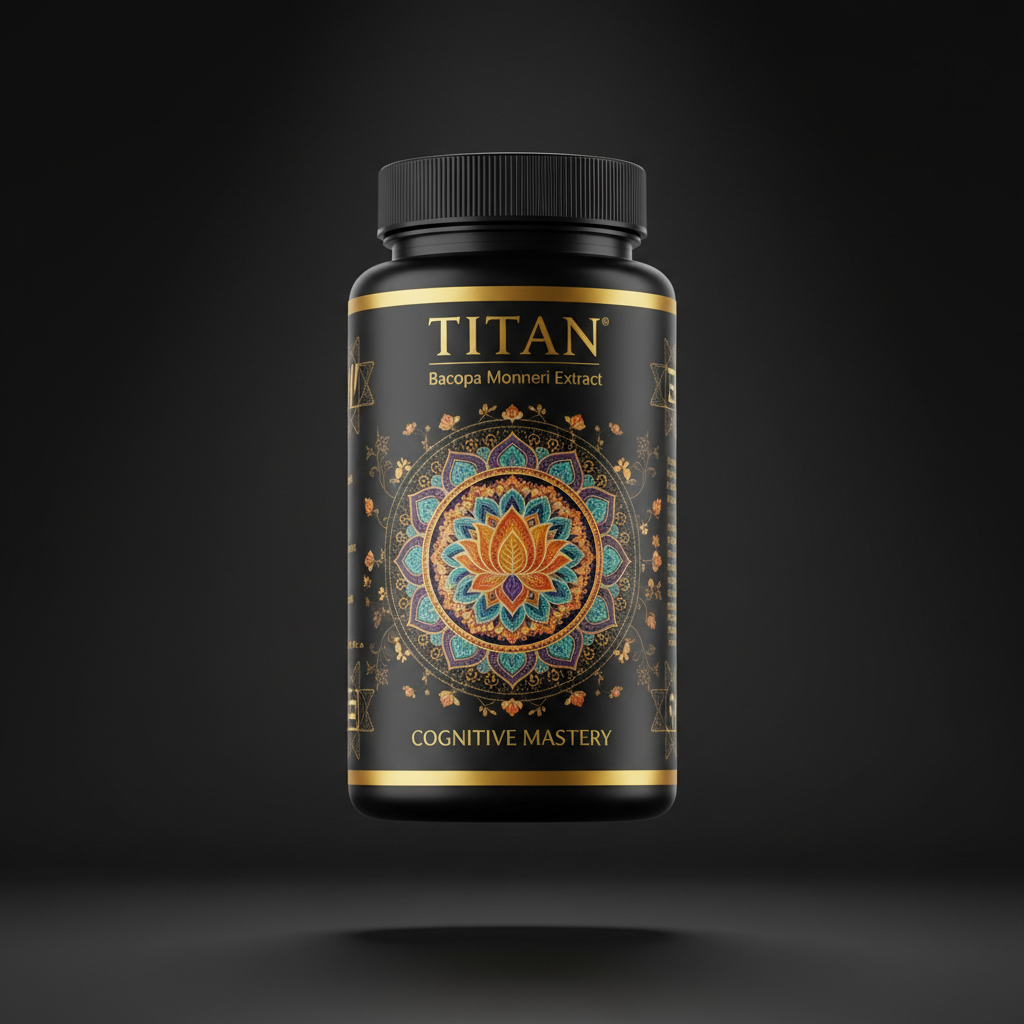 TITAN Bacopa Monnieri Extract - 55% Bacosides Memory Enhancer