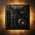 TITAN Crown Edition Outdoor Cooking and BBQ Set SWAG LINE 6-Piece Grill Kit