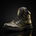 TITAN Hiking Boot — Serpent Tattoo Crown Edition