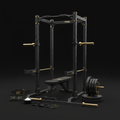 TITAN All-In-One Powerlifter's Raw Strength Home Gym Kit — Crown Edition