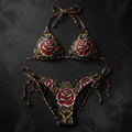 TITAN Women's Bikini Set Rose Queen Crown Edition