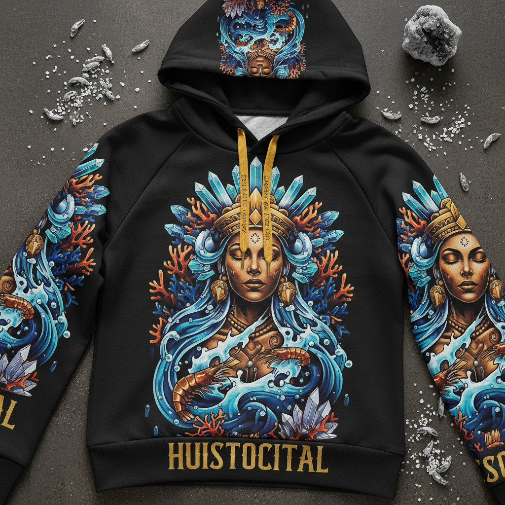 TITAN Women's Huixtocihuatl Salt Water Hoodie — Iztatl Edition