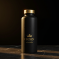 TITAN Ready-to-Drink Protein Shake Crown SWAG Edition black gold bottle