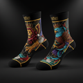 TITAN Crown Edition Tattoo Art Badminton Socks