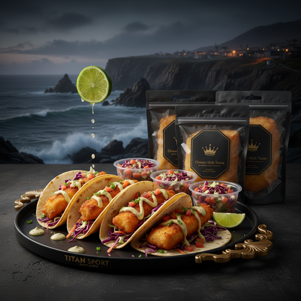 Crown Mexican Fish Tacos Weekly Meal Bundle — TITAN SPORT GLOBAL Crown Edition