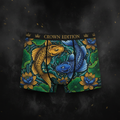 TITAN Crown Edition Men's Boxer Briefs — Koi Dynasty Tattoo Art