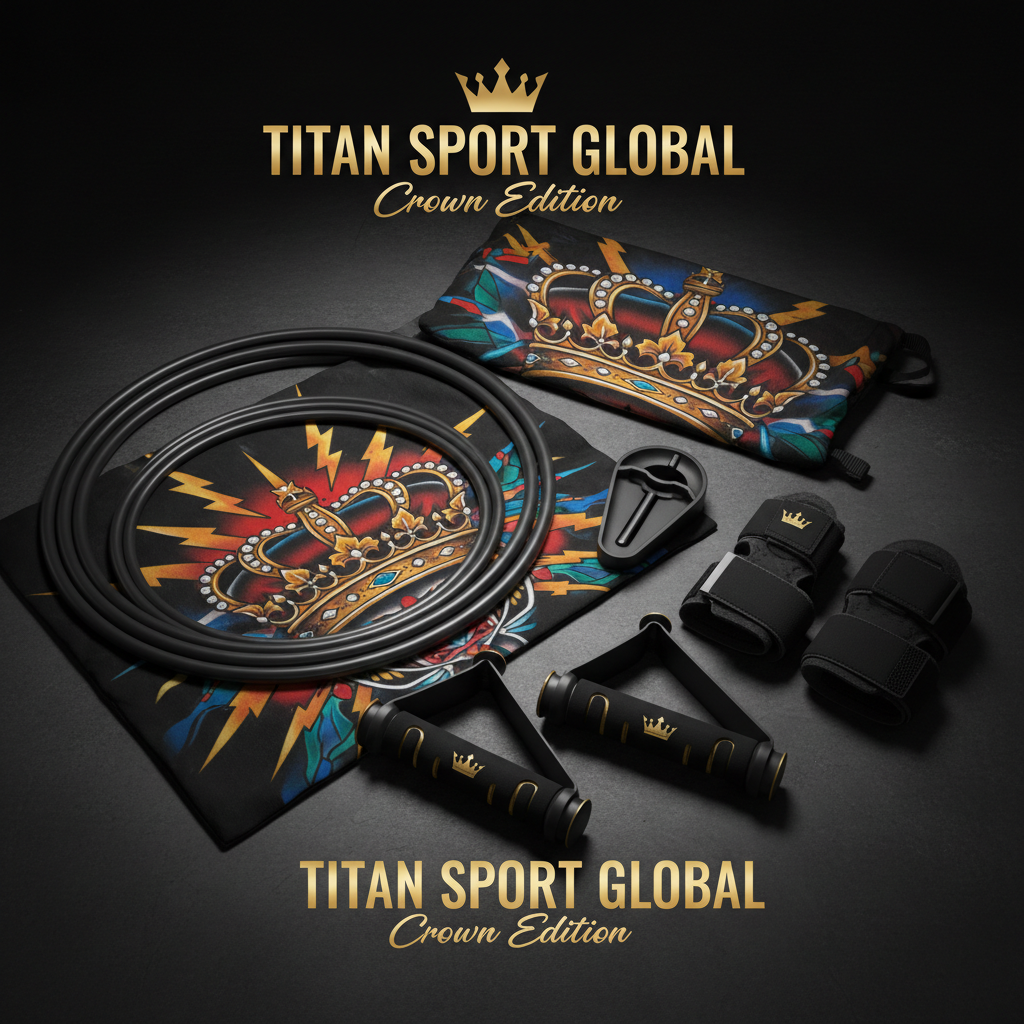 TITAN Crown Edition Complete Resistance Band Kit