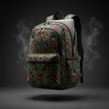 TITAN Printed Backpack - Black & Gold Crown Edition