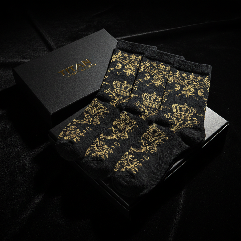 TITAN Golf Socks Crown Edition 3-Pack