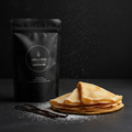 TITAN Protein Crepe Mix – Vanilla Bean, premium product photography