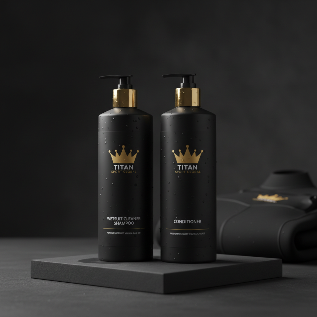 TITAN Crown Wetsuit Care Kit Wash & Condition Set