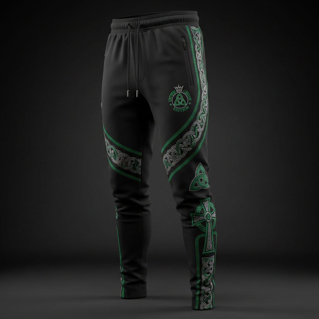 TITAN Celtic Knotwork Joggers — Druid Edition