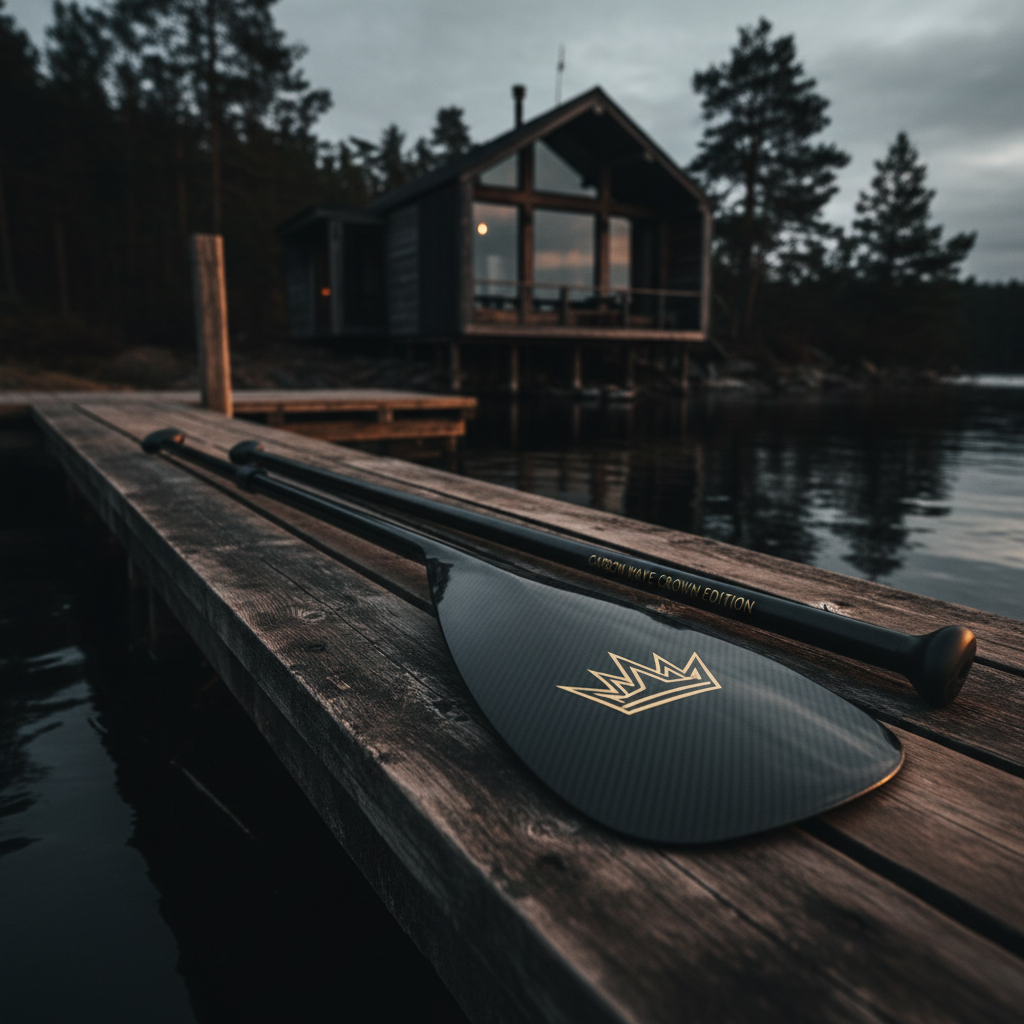 TITAN Off-Grid Paddleboard Paddle Carbon Wave SWAG Edition