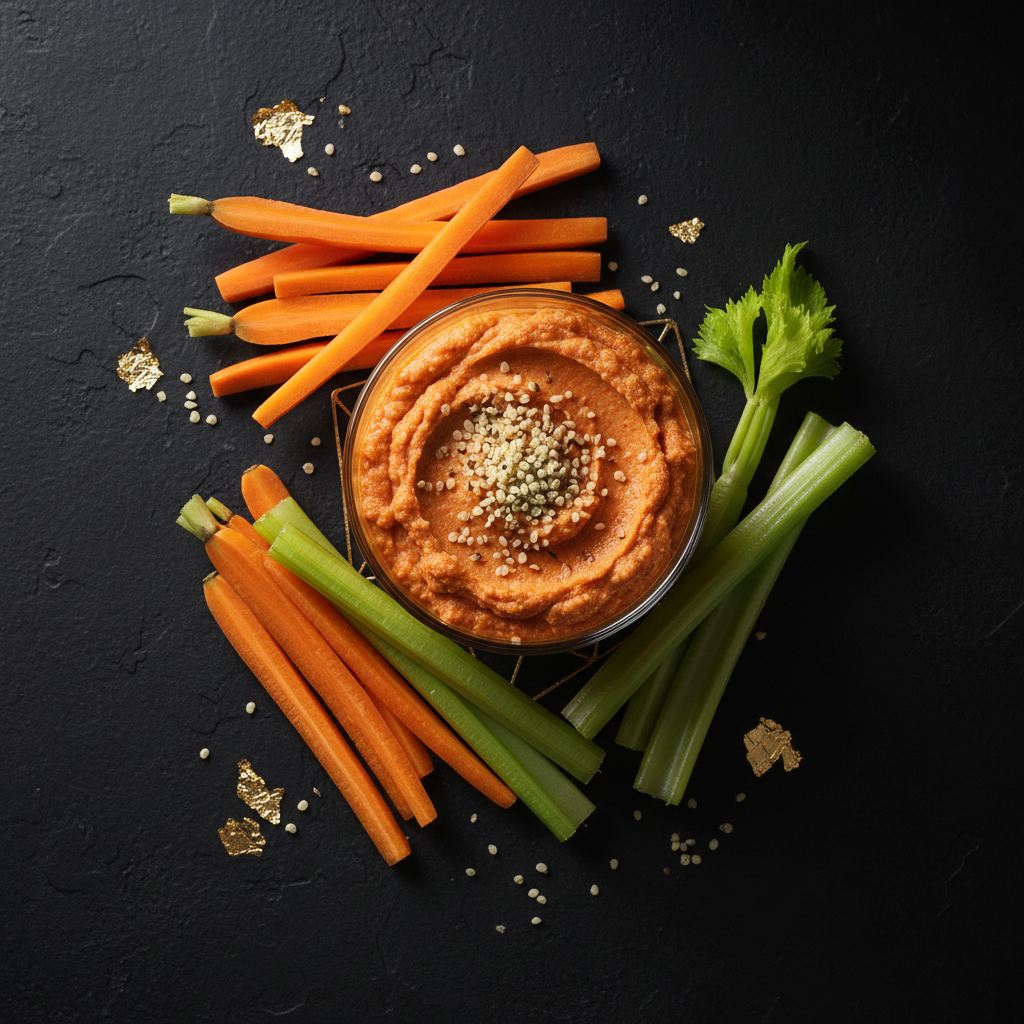 TITAN Lentil Hummus Veggie Cup Snack