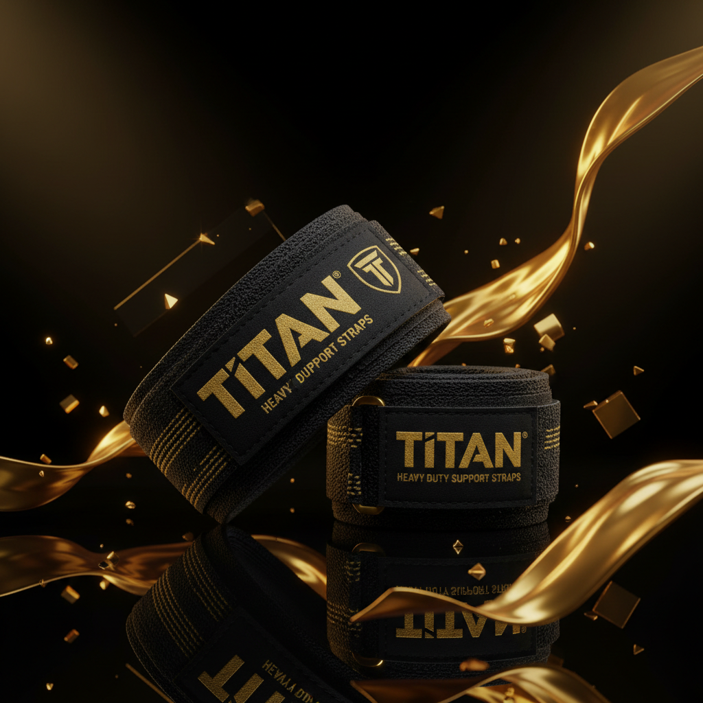 TITAN Wrist Wraps Heavy Duty Support Straps