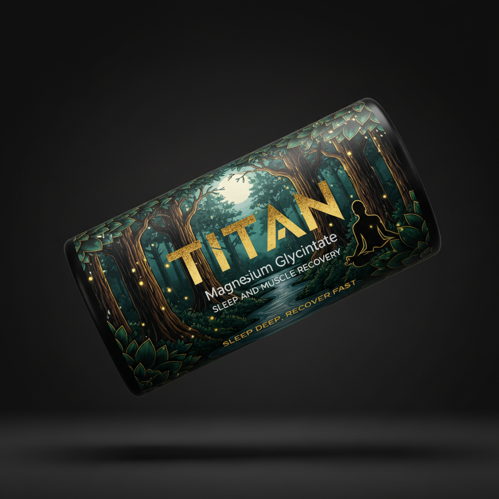 TITAN Magnesium Glycinate - Sleep & Muscle Recovery