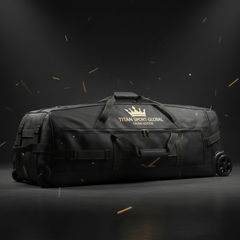 TITAN Crown Surfboard Travel Bag — Wheeled Coffin
