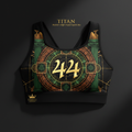 TITAN Women's High-Impact Sports Bra Master Number 44 Crown Edition