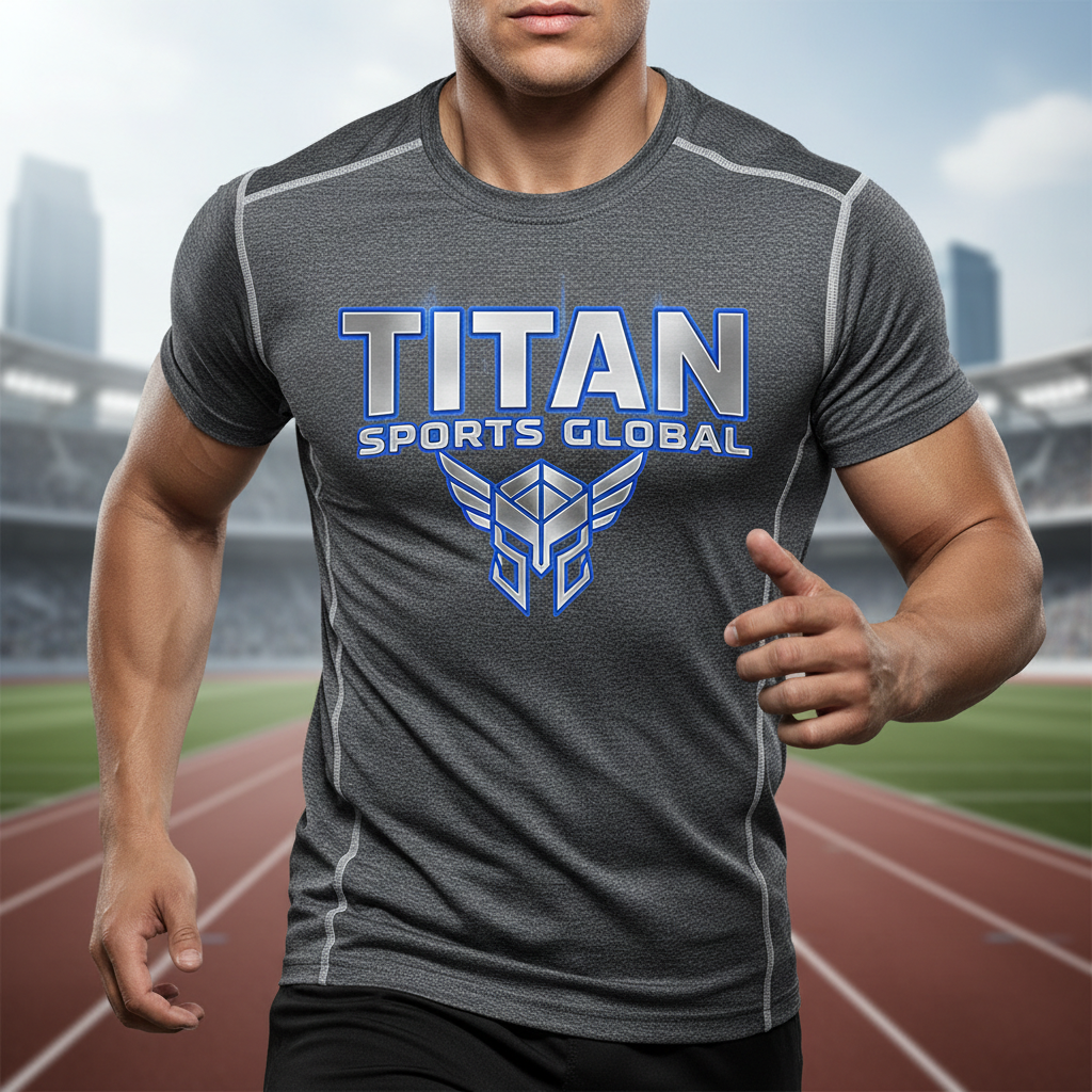TITAN SPORTS GLOBAL Performance Athletic T-Shirt