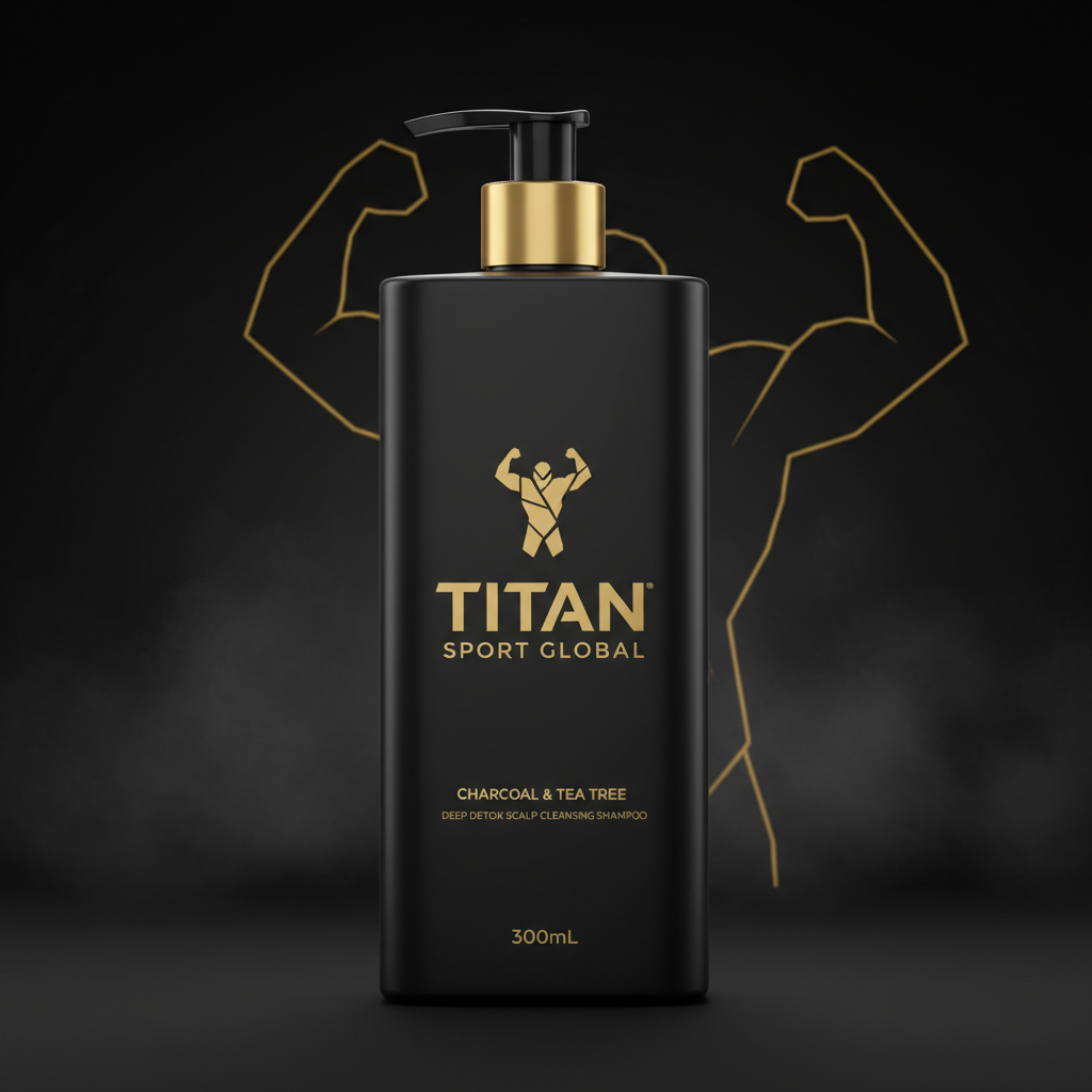 TITAN HIM Shampoo Charcoal & Tea Tree